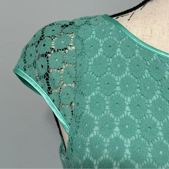 Evan-Picone cool mint Green dress, Women 6 NWT - Picture 5 of 9